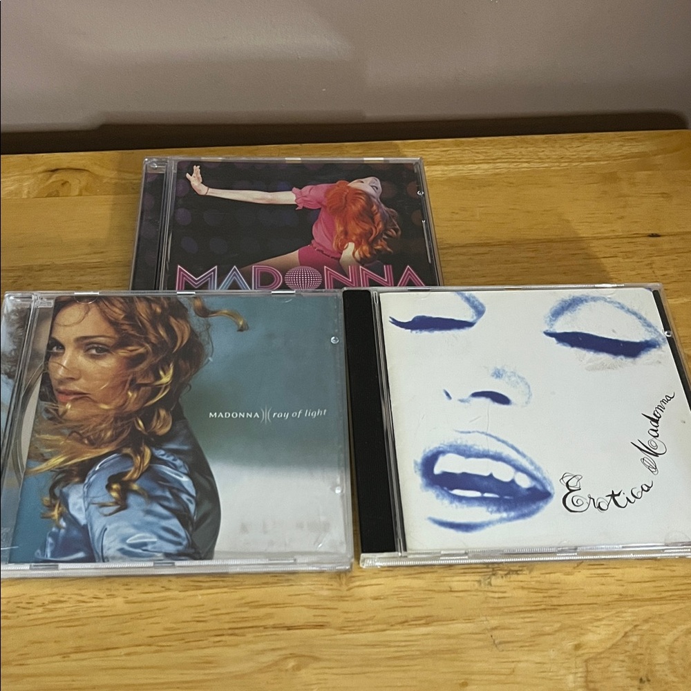 😄Madonna cd bundle 1992 1998 2005
